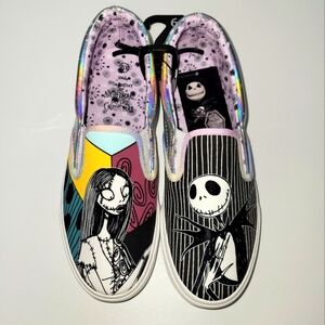NWT Disney's Nightmare Before Christmas Slip-On Sneakers